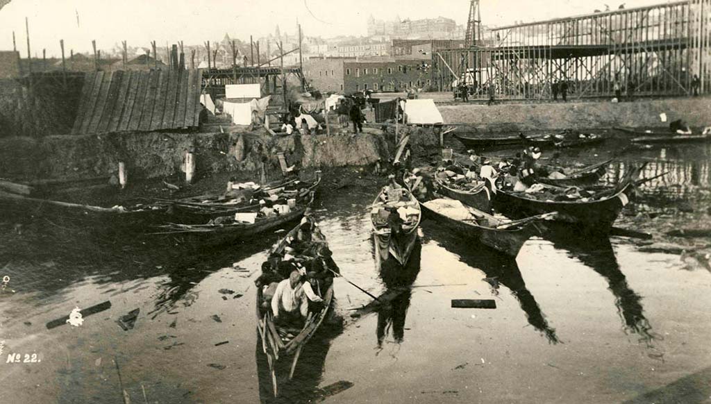 HistoryLink Tours — Former location of Ballast Island