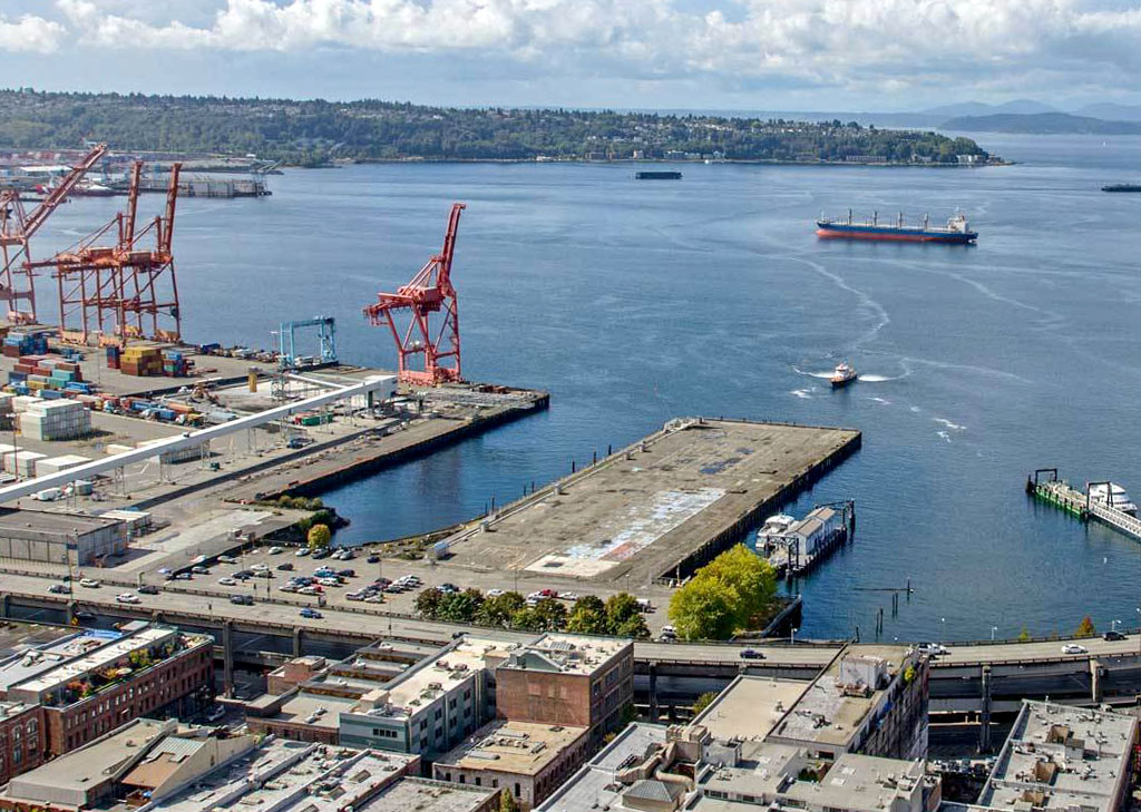 HistoryLink Tours — Former location of Oregon Improvement Dock