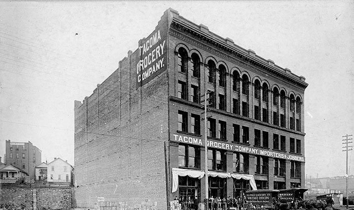 HistoryLink Tours — West Coast Grocery, Tacoma Grocery Company